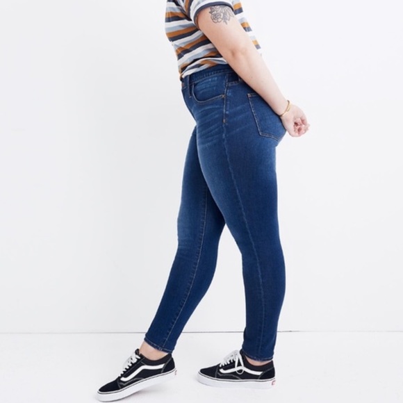 New Madewell Roadtripper Skinny High Rise Plus Jeans 37 - Picture 3 of 8